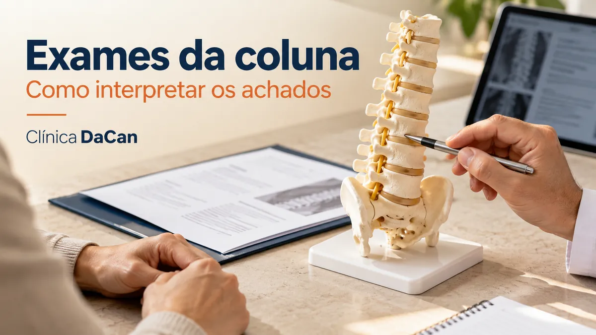 Capa ilustrativa do artigo: Como entender o laudo da coluna e relacionar o exame aos seus sintomas